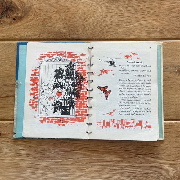 Vintage Cook Book with Charley Harper Illustrations - Picture 2 of 8